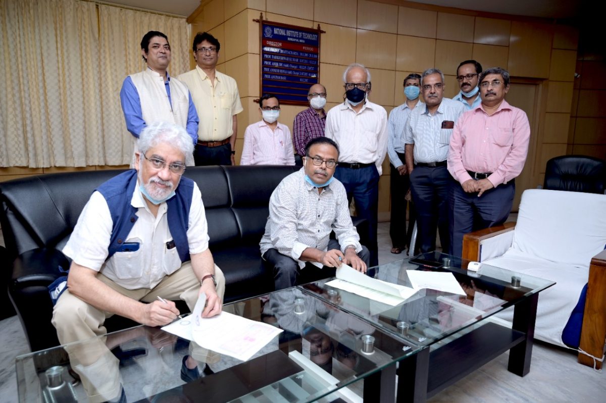 MoU Between NIT Durgapur And TCG CREST – TCG Crest